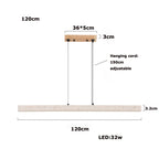Minimalist Travertine Stone Pendant Light for Dining