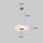 Nordic LED Acrylic Pendant Light for Bedroom