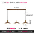Nordic Wood Pendant Light for Dining Room