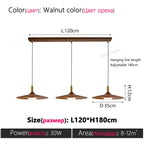 Nordic Wood Pendant Light for Dining Room