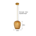 Modern Gold Mesh Pendant Chandelier Light