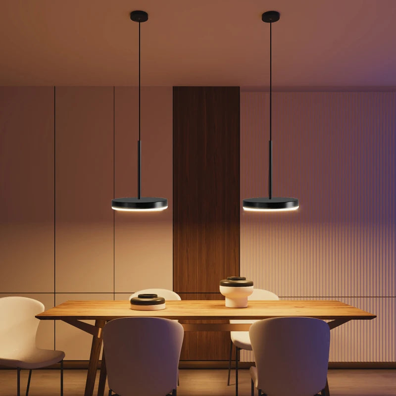 Minimalist Iron Pendant Light for Dining Room