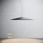 Minimalist Iron Pendant Light - Nordic Flying Saucer Design
