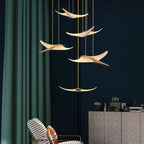 Nordic Acrylic Bird Pendant Light for Stairwell