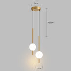 Bedside Pendant Lights for Bedroom Nordic Pendant Lamp for TV background Kitchen Island Restaurant Dinning Room LED Lighting