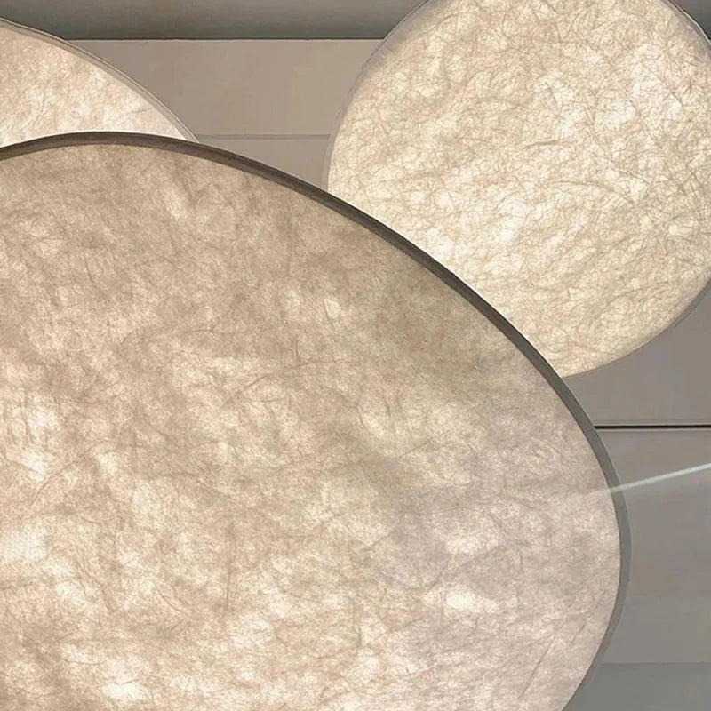 Nordic Silk LED Pendant Chandelier - Adjustable Hanging Lamp