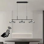 Minimalist Glass Pendant Light with Remote Control