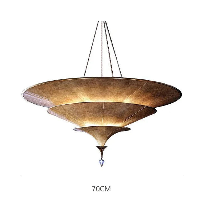 Wabi Sabi Wood Pendant Light for Dining Room