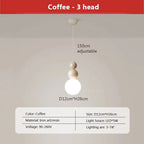 Nordic Brass Glass Pendant Light for Dining Room