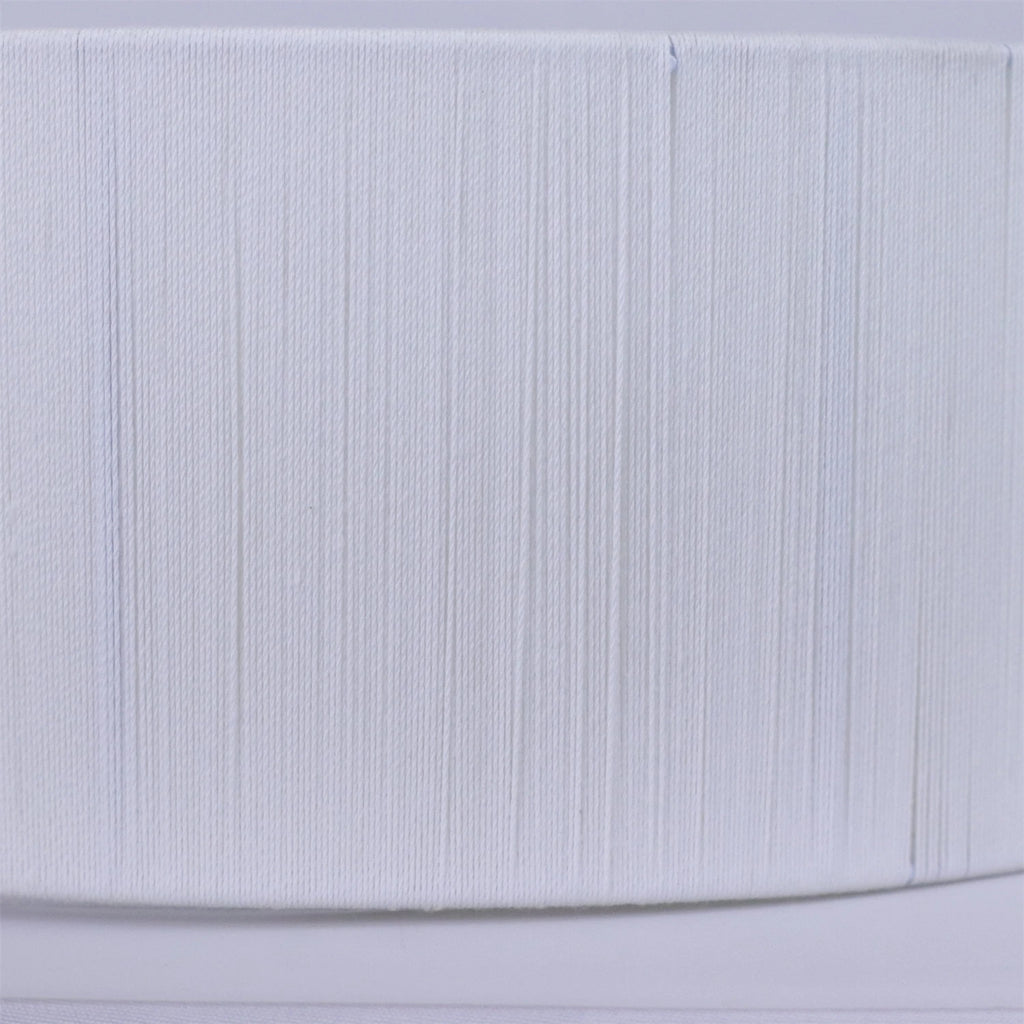 Minimalist Hemp Rope Pendant Light Drum Shade