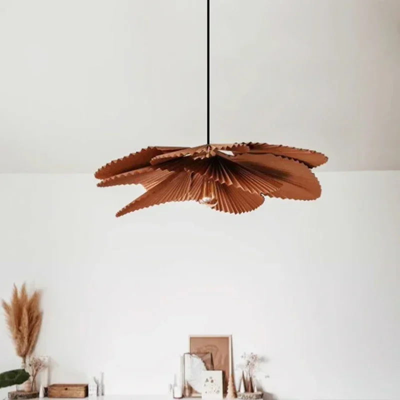 Bohemian Paper Pendant Light - Flower Design