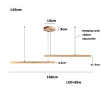 Minimalist Travertine Stone Pendant Light for Dining