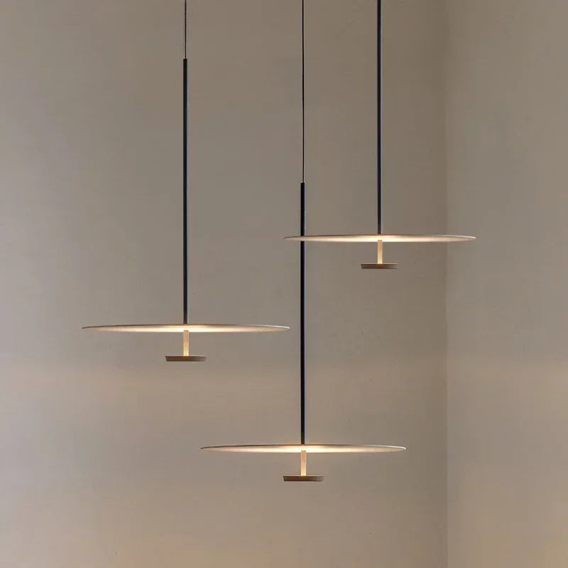 Minimalist Iron Pendant Light for Bedroom