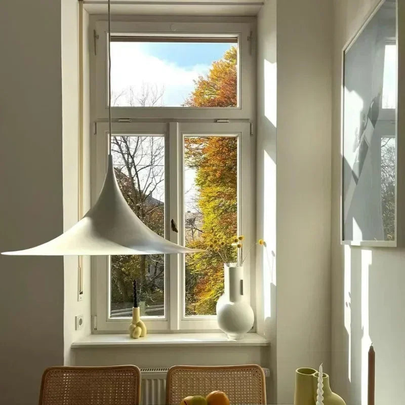 Minimalist Metal Pendant Light for Dining Room