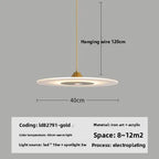 Minimalist Glass Pendant Light for Dining Room