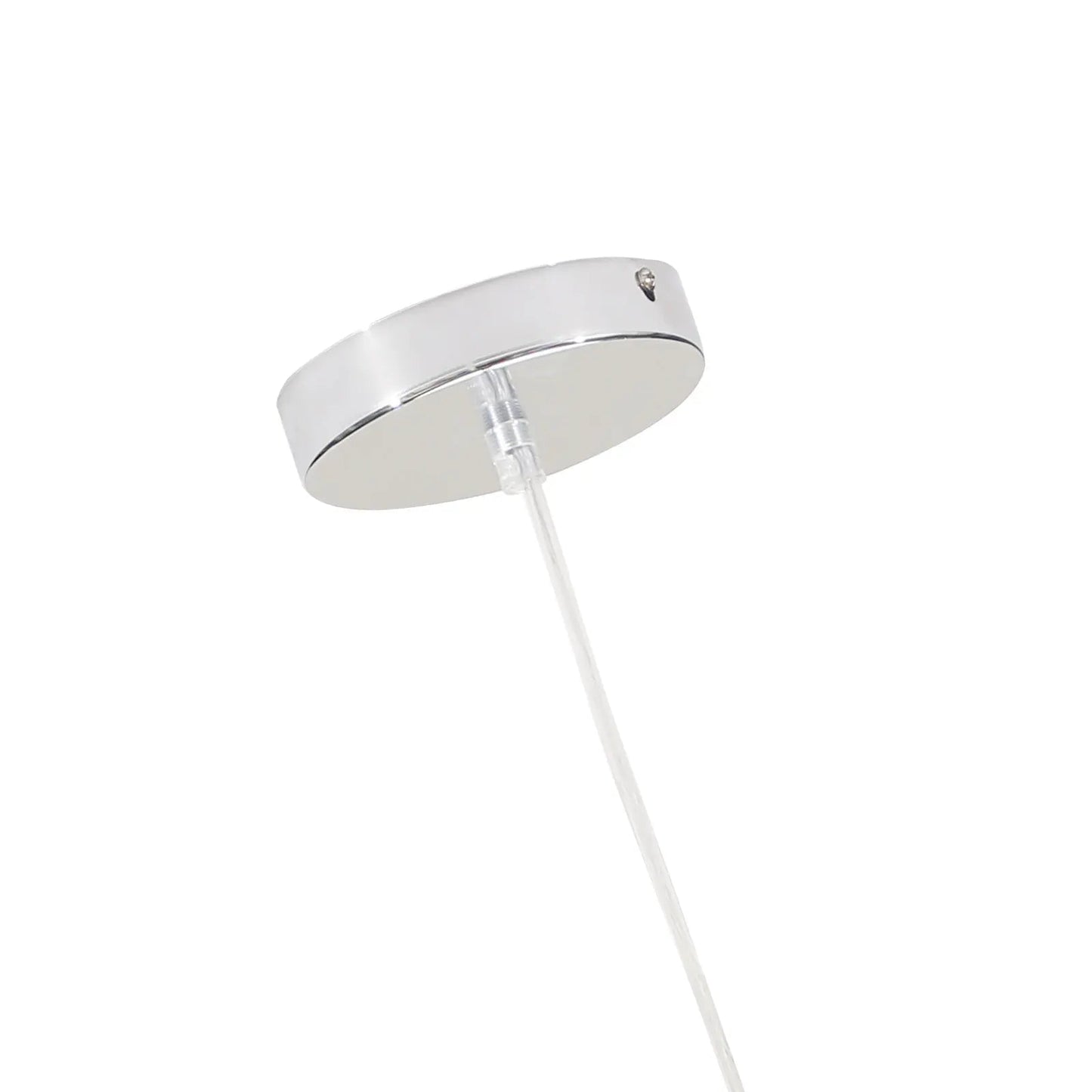 Crystal Pendant Light Modern Kitchen Island Lighting Adjustable White