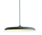 Modern UFO Disc LED Pendant Light in Eight Colors for Dining Table