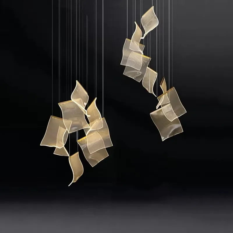 Postmodern Stainless Steel Pendant Light for Dining
