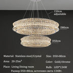 Modern Luxury Crystal Ceiling Chandelier