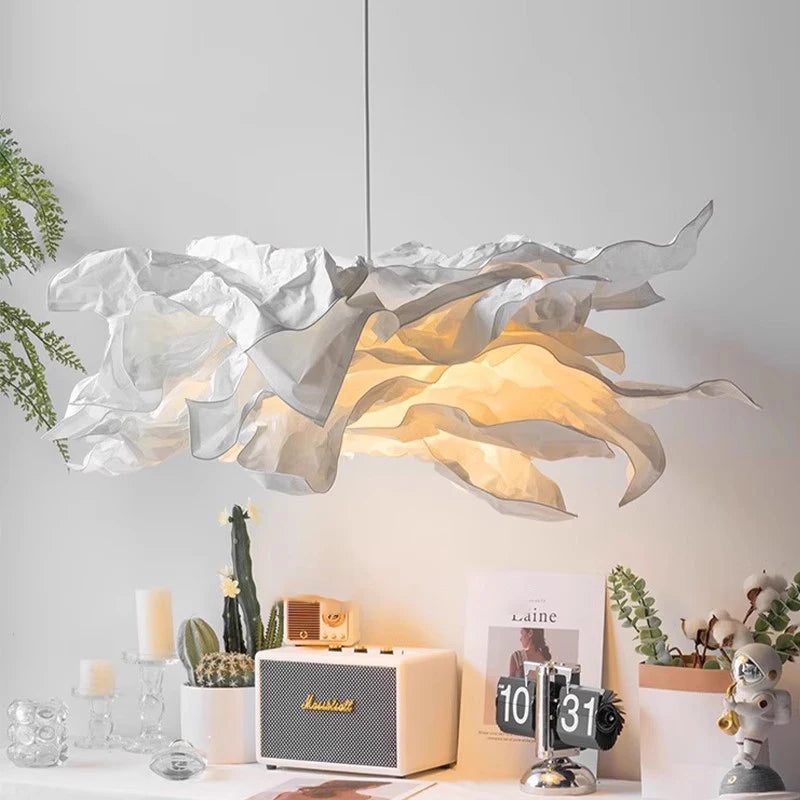 Lámpara Colgante Moderna de Papel - Lámpara Colgante Artística