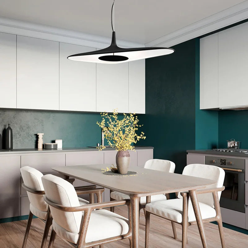 Minimalist Iron Pendant Light for Dining Room
