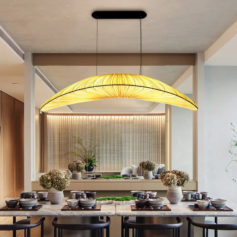 Nordic Fabric Pendant Light for Dining Room