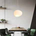 Italian Designer Irregular Glass Ball Pendant Light Ceiling Chandelier Suspension Hanging Lamp