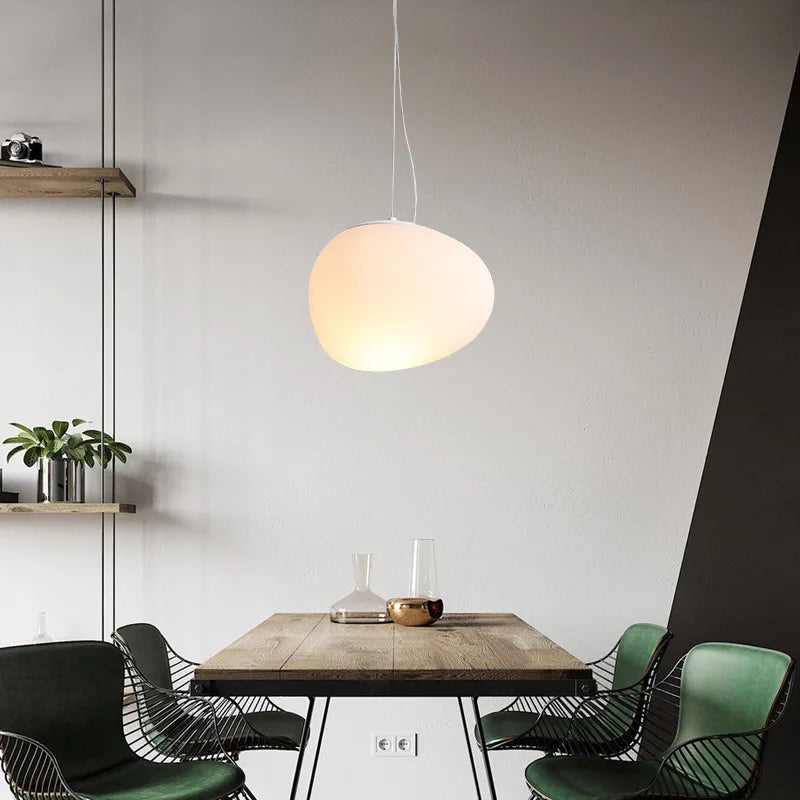 Italian Designer Irregular Glass Ball Pendant Light Ceiling Chandelier Suspension Hanging Lamp