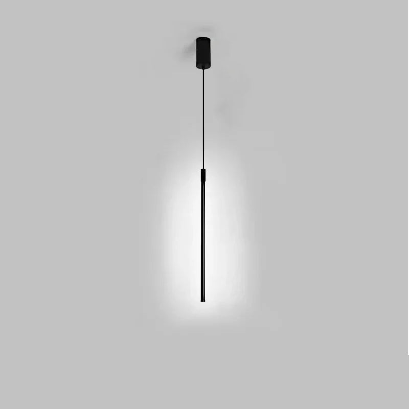 Lámpara colgante de hierro minimalista para dormitorio