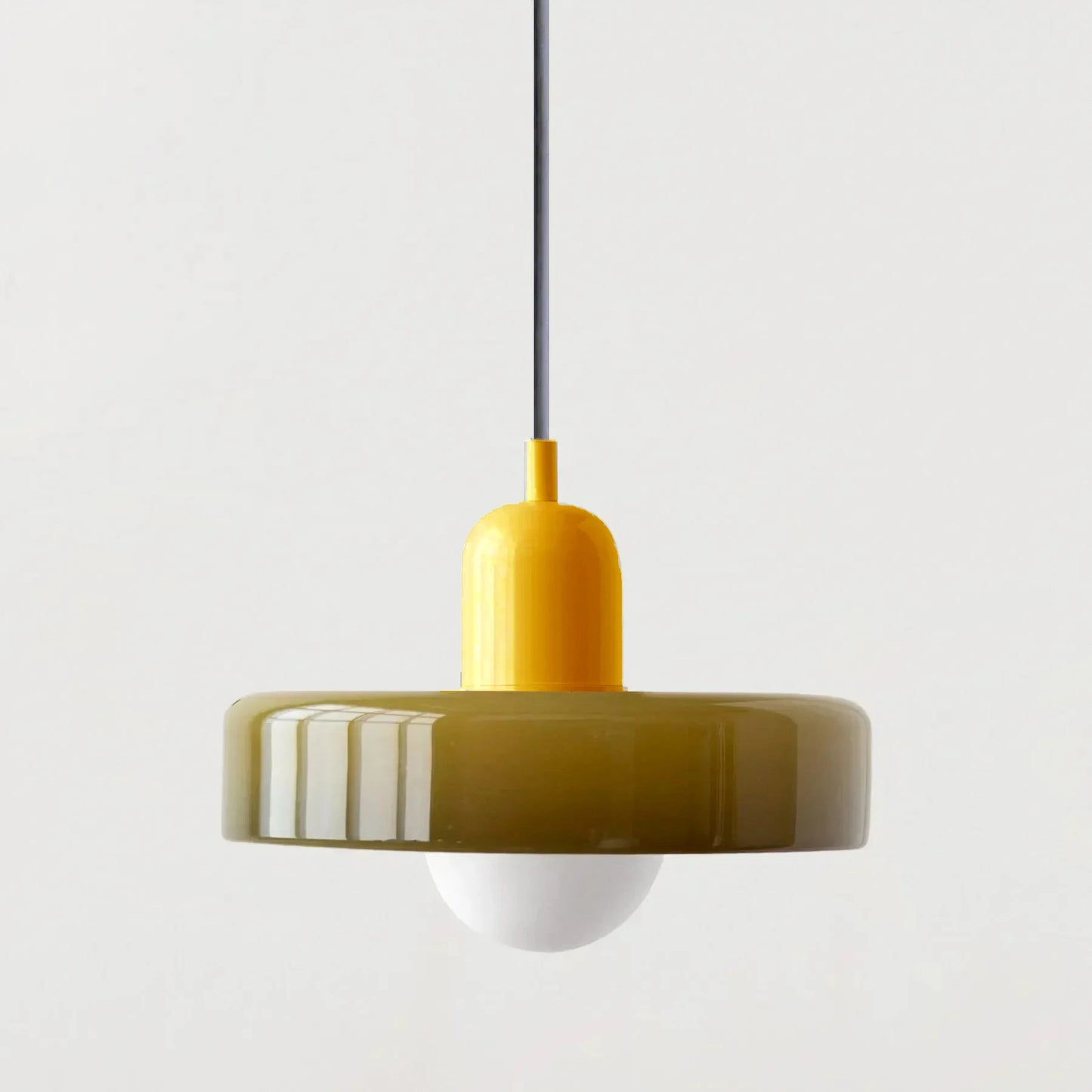 Nordic Retro Glass Pendant Light for Dining Room