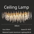 Modern Branch Crystal LED Chandelier Pendant