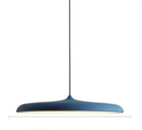 Modern UFO Disc LED Pendant Light in Eight Colors for Dining Table