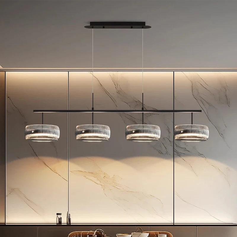 Minimalist Glass Pendant Light for Dining Room