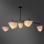 Minimalist White Ceramic Pendant Light Dimmable