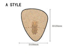 Modern Rattan Petal LED Pendant Lamp