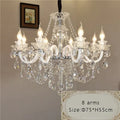 Crystal Chandelier Modern Minimalist Dining Room Lamp