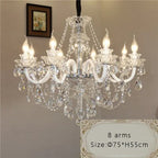 Crystal Chandelier Modern Minimalist Dining Room Lamp