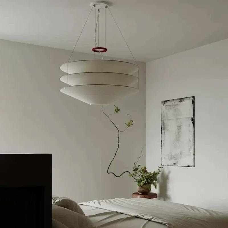 Nordic Minimalist Paper Pendant Light for Dining
