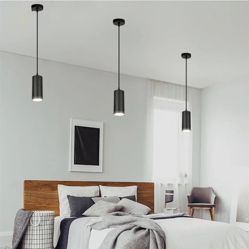 Nordic Iron Pendant Light for Bedroom & Dining