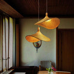 Bohemian Rattan Woven Pendant Light for Dining