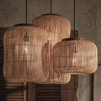 Vintage Bamboo Pendant Ceiling Light