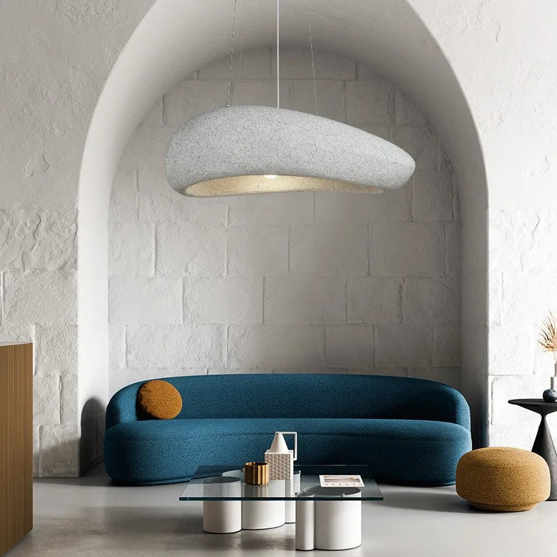 Minimalist Wabi Sabi Pendant Light for Dining Room