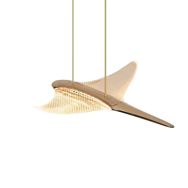Nordic Acrylic Bird Pendant Light for Stairwell