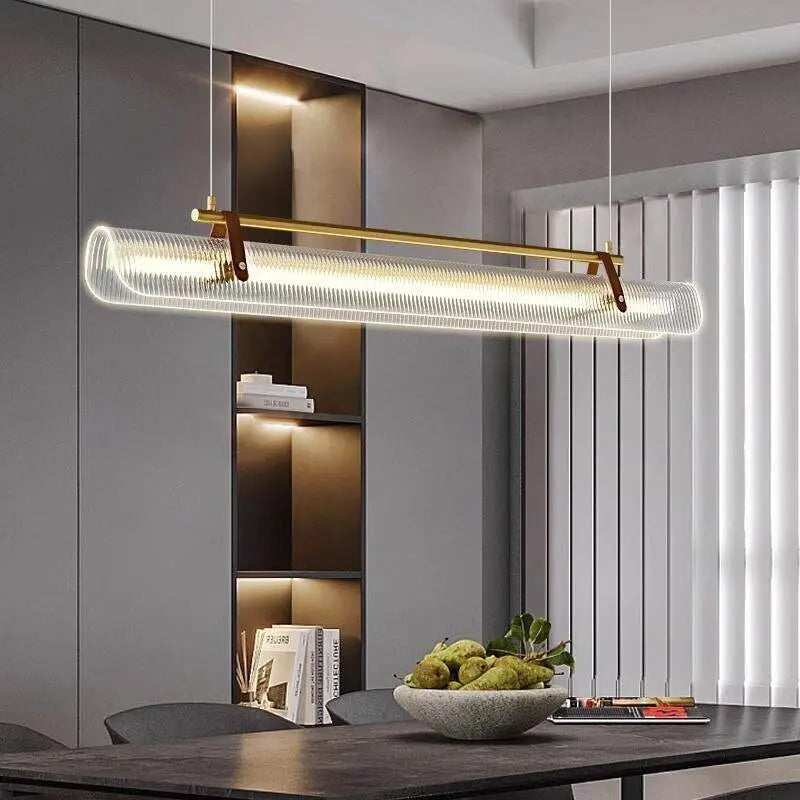 Minimalist Acrylic Glass Pendant Light for Dining