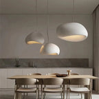 Minimalist White Iron Pendant Light for Dining Room