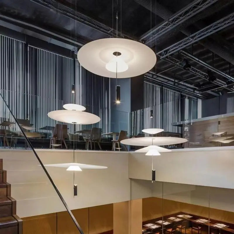 Minimalist Acrylic Iron Pendant Light for Dining