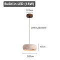 Minimalist Travertine Pendant Light for Dining Room