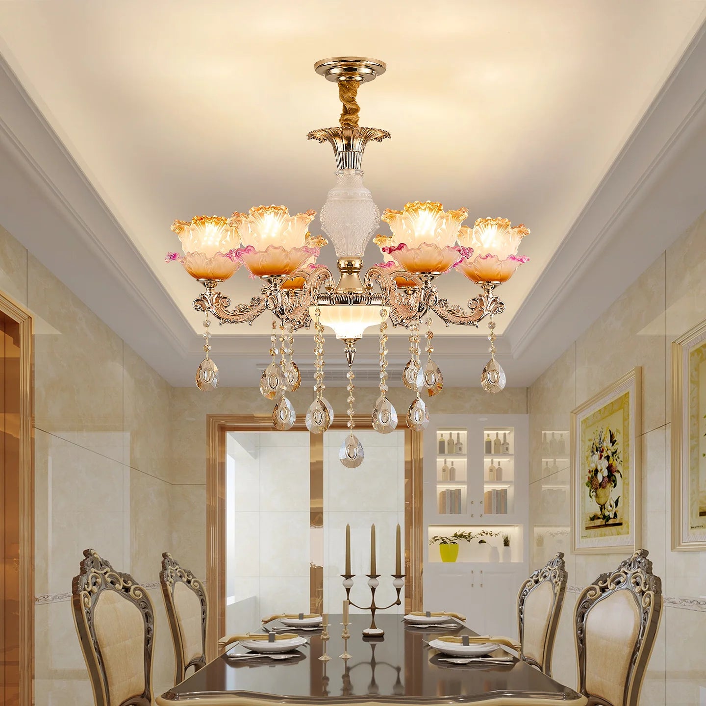 European Crystal Chandelier Luxury Lighting