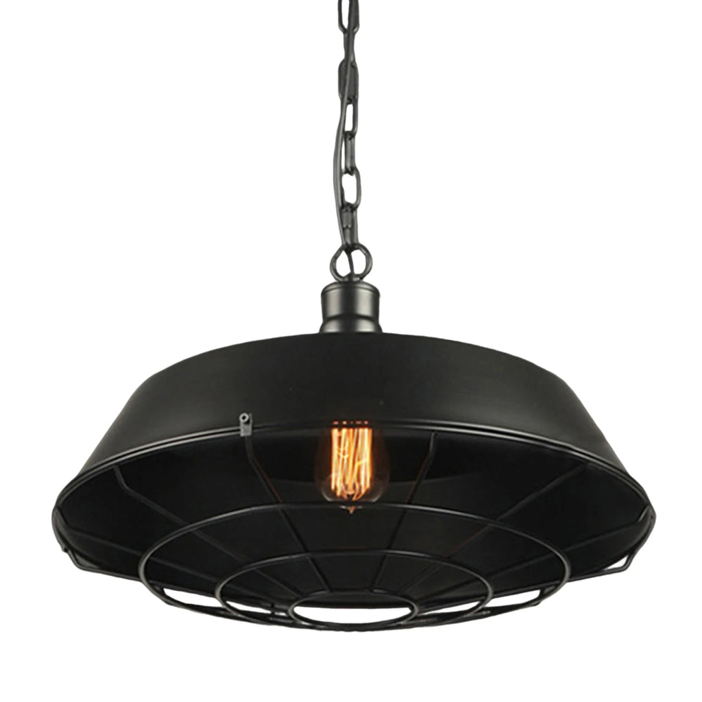Industrial Iron Pendant Light for Dining Room