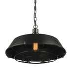 Industrial Iron Pendant Light for Dining Room